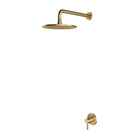 OMNIRES - Y podomítkový sprchový systém, broušené zlato SYSY36GLB