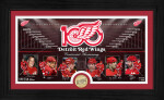 Highland Mint Sběratelská plaketa Detroit Red Wings NHL 100th bronze coin Timeline photo mint