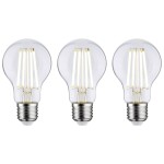 Paulmann 29132 LED Energetická třída (EEK2021) A (A - G) E27 4 W teplá bílá (Ø x v) 60 mm x 105 mm 3 ks