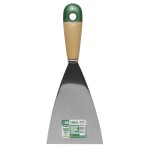 Špachtle malířská nerez, dřevěná rukojeť, 100 mm, STALCO