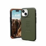 Pouzdro UAG Civilian MagSafe iPhone 15 olive drab