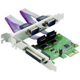 Conceptronic SPC01G 1 + 2 porty sériová/paralelní zásuvná karta PCI-Express, paralelní (IEEE 1284), sériové (9pólové) PCIe