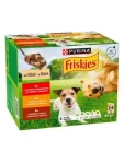 Purina Friskies Adult 24x85 g / kapsičky pro psy / 3 druhy knedlíčků (8445290791382)