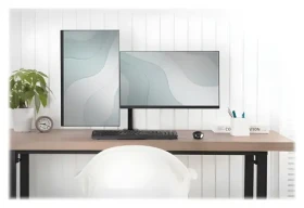 Digitus univerzální držák pro dva monitory / Držák monitoru / 15-32" / VESA 75x75, 100x100 mm / nosnost 2x 8 kg (DA-90400)