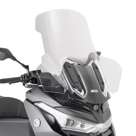 D9256St plexi čiré Voge Sr4 350 (22-25), vxš735x670, o 200 mm vyšší
