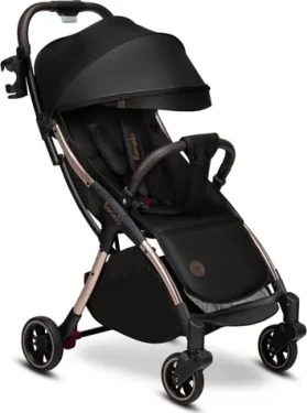 LIONELO Kočárek sportovní Julie One Black Gold (LO-JULIE ONE BLACK GOLD)