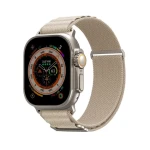 SKINARMA KOBU řemínek pro Apple Watch Ultra 49 mm Apple Watch 45/44/42 mm béžová (8886461243048)