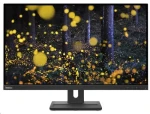 27 Lenovo E27q-20 černá / IPS / 2560 x 1440 / 4ms / 1000:1 / 300cd-m2 / HDMI+DP / Pivot (62D0GAT1EU)