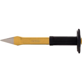 KS Tools Křížové dláto s ruční ochrannou rukojetí, plochý oválný, 300 mm 1620294