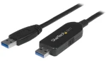 StarTech PCLINQ černá / Datový kabel / USB-A - USB-A / USB 3.0 / 5 Gbps / 1,8 m (USB3LINK)