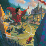 Nástěnný poznámkový kalendář 2026 NOTIQUE - Harry Potter, 30 x 30 cm