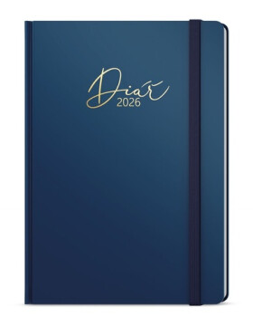 Týdenní diář 2026 Prokop Luxi B6 modrá