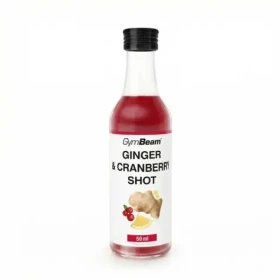 Zázvorový shot s brusinkami - GymBeam (50 ml) (115660-1-50ml)