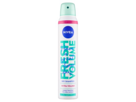 Nivea Fresh & Extra Volume Suchý šampon pro všechny typy vlasů 200ml