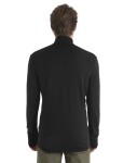 Pánská merino mikina ICEBREAKER Mens 260 Quantum IV LS Zip, Black velikost: L