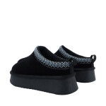 Dámské kožené boty Solo Soprani Couture Sabot fur Hugh Platform black SSW421P22 53 dámské 35