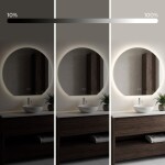 REA - Zrcadlo LED 70cm Fabio HOM-00909