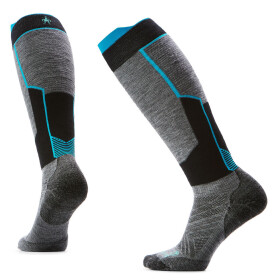 Dámské merino snowboardové ponožky SMARTWOOL Intraknit Women's Snowboard Targeted Cus, Medium Gray velikost: 38-41 (M)