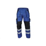 Montérkové kalhoty MAX REFLEX WINTER pánskéDOPRODEJ!!! do pasu modro-černé 58 modro-černé