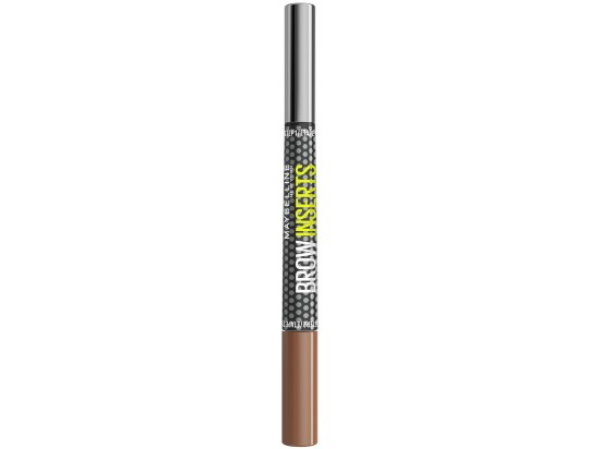 Maybelline New York Brow Inserts Soft Brown 2 Fixa na obočí s trojitým hrotem 1 ks