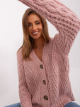 Dámský svetr Jumper BA SW 8001-1.82P růžový - FPrice UNI