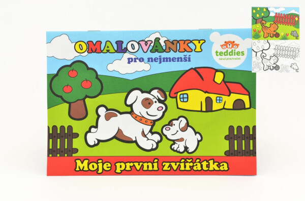 Moje první zvířátka Omalovánky