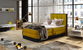Boxspring Aster 90 látka: Omega 68/ Soft 11, Varianta: Pravá