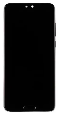 Náhradní LCD displej + dotyková deska + přední kryt pro Huawei P20 Pro černý / OLED (57983109205)