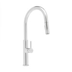 Dřezová baterie SAT s vytahovací sprškou, 2 proudy chrom SATBSD286 SATBSD286