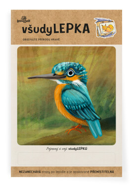 VšudyLEPKA vel. 1 -006 - Ledňáček