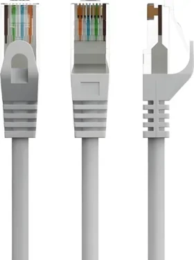 Gembird CAT6 UTP 5m šedá / Patch kabel / čistá měď (PP6U-CU-5M)