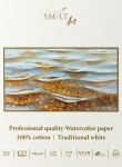 SM.LT Professional Quality akvarelový blok A5 300 g/m2, 10 listů