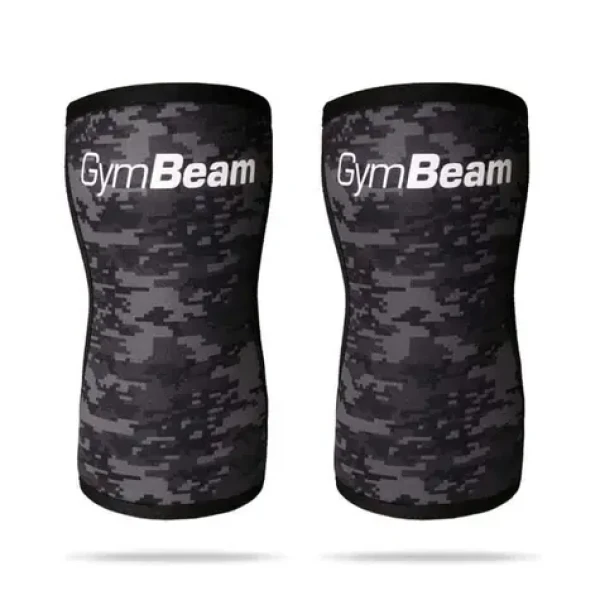Neoprenová bandáž na koleno Conquer Camo - GymBeam (XL, multicolor) (81442-4-XL)