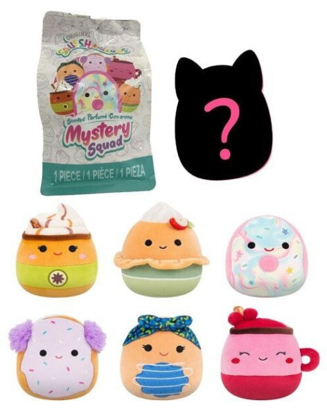 Squishmallows Mystery voňavý plyšák - Svačinka 13 cm