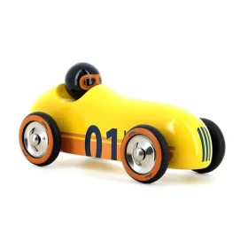 Vilac Dřevěné auto Old Sport Compet žlutá