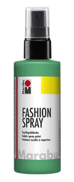 Barva na textil ve spreji Marabu Fashion Spray 100 ml - zelená jablko 158