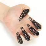 Ptakoviny.cz Nehty kovové černé - 10ks