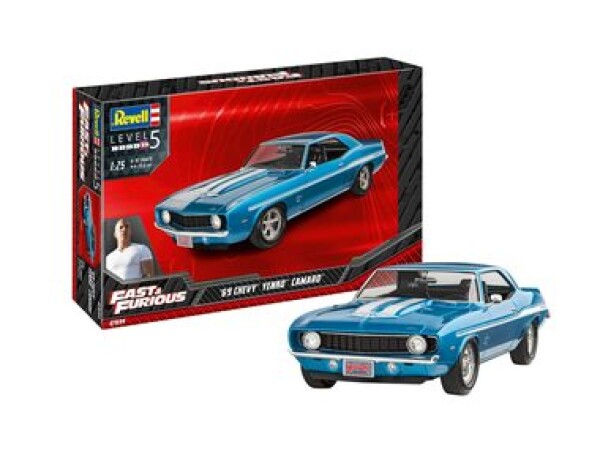 Revell Fast & Furious 1969 Chevy Camaro Yenko 1:25