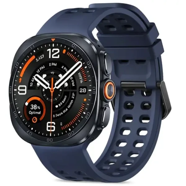 Tech-Protect Silicone Air Strap tmavě modrá / Řemínek pro Samsung Galaxy Watch Ultra 47 mm / silikonový