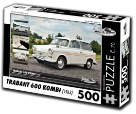 RETRO-AUTA Puzzle č. 70 Trabant 600 KOMBI (1963)