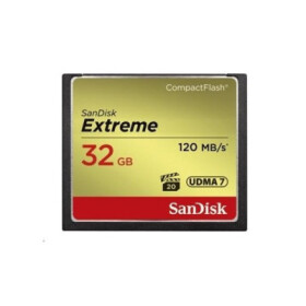 SanDisk Compact Flash 32GB Extreme (R:120/W:85 MB/s) UDMA7 EDF_2107612
