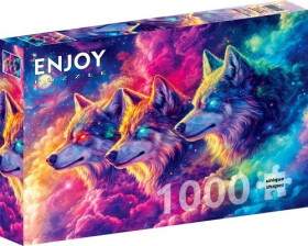 Puzzle Kosmičtí vlci 1000 dílků