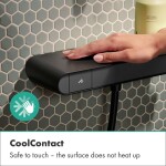 HANSGROHE - Activera Select S Sprchový set s termostatem, 2 proudy, EcoSmart, matná černá 28087670