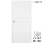 Interiérové dveře Quatro plné 80P bílé
