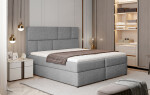 Boxspring Florence Rozměr: 145 x 210 cm, látka: Monolith 09