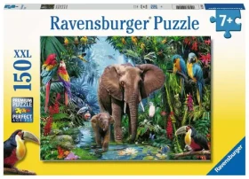 Ravensburger 129010 Safari zvířata 150 dílků