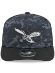New Era Pánská kšiltovka Philadelphia Eagles NFL Throwback 2026 Salute to Service 9SEVENTY Stretch-Snap