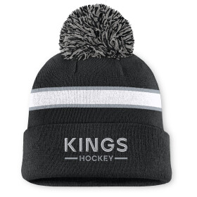 Fanatics Dámská zimní čepice Los Angeles Kings NHL Authentic Pro W/Cap Cuffed Pom Beanie
