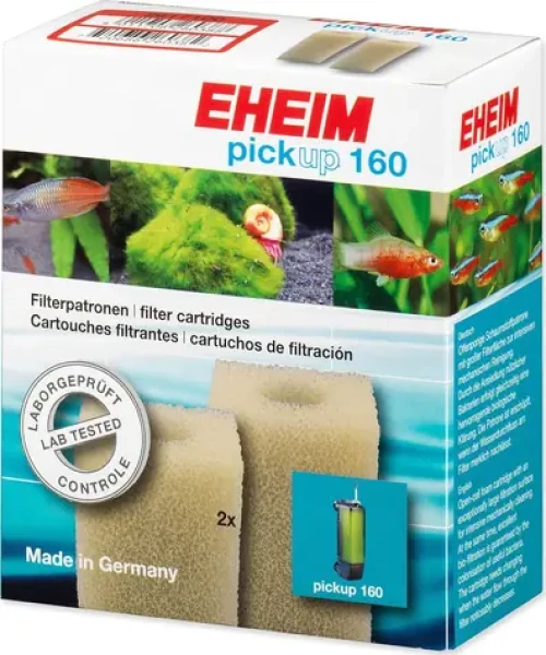 EHEIM Molitanová vložka Pickup 160 2 ks / Filtrační náplň / Akvaristika / 12x13,7 cm (E11-2617100)