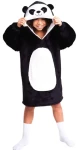 Cozy Noxxiez CH326 Panda - hřejivá televizní mikinová deka s kapucí pro děti 7 - 12 let (20-CH326)
